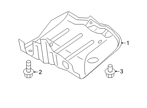 2017 Mitsubishi Mirage G4 Under Body