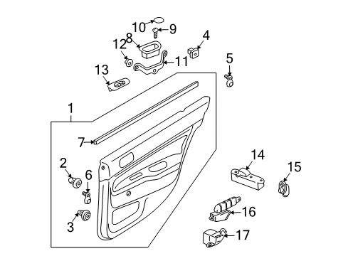 2004 Mitsubishi Lancer Switches Diagram 7