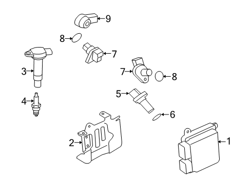 2012 Mitsubishi Outlander Ignition System