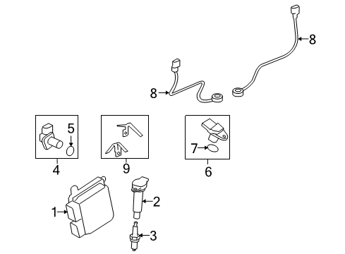 2008 Mitsubishi Outlander Ignition System