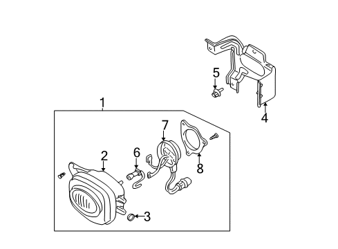 2000 Mitsubishi Eclipse Fog Lamps Diagram