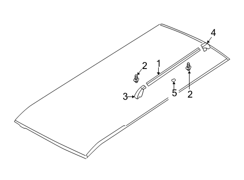 2004 Mitsubishi Lancer Luggage Carrier