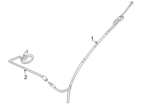 2003 Mitsubishi Lancer Antenna & Radio Diagram 2