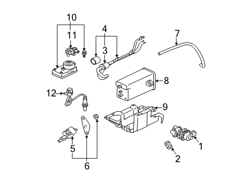 2011 Mitsubishi Galant EGR System