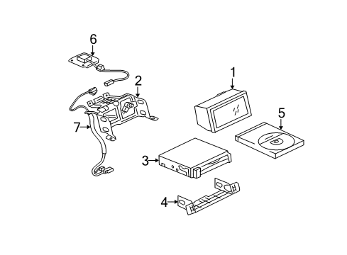 2007 Mitsubishi Endeavor Navigation System