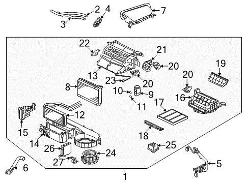 2014 Mitsubishi Lancer Air Conditioner Diagram 5