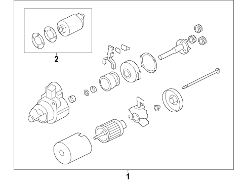 2014 Mitsubishi Outlander Starter Diagram 3