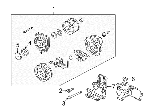 2010 Mitsubishi Lancer Alternator Diagram 3