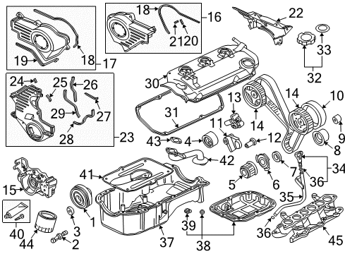 2004 Mitsubishi Galant Intake Manifold