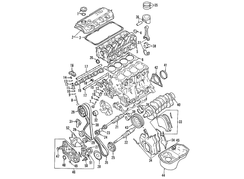 1998 Mitsubishi Galant Balance Shafts