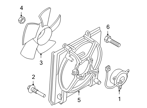 2006 Mitsubishi Eclipse Cooling Fan Diagram 2