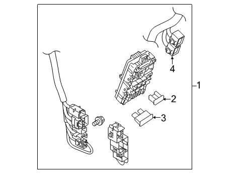 2015 Mitsubishi Mirage Fuse & Relay Diagram 2