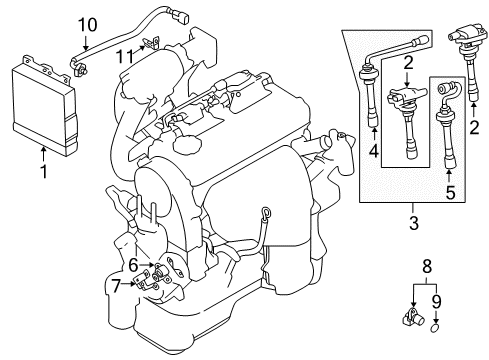2007 Mitsubishi Lancer Ignition System