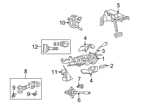 2006 Mitsubishi Raider Ignition Lock