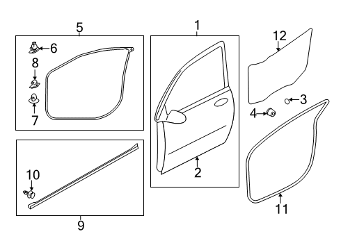 2022 Mitsubishi Eclipse Cross Door & Components