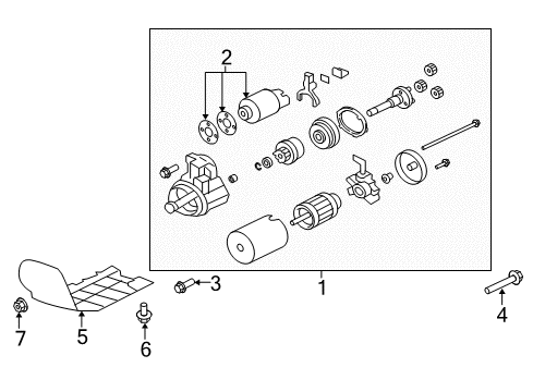 2014 Mitsubishi Outlander Starter Diagram 2