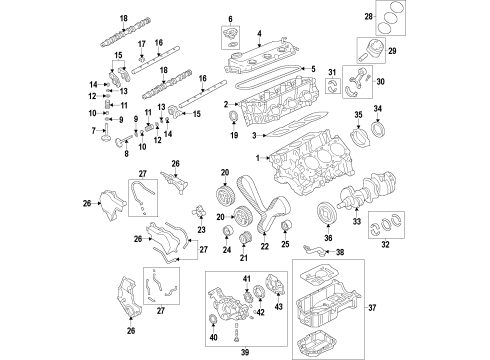 2011 Mitsubishi Endeavor Camshaft & Timing