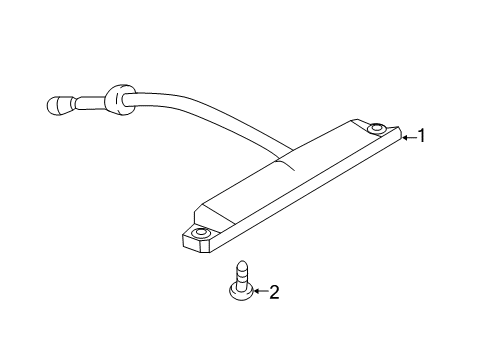 2017 Mitsubishi Mirage High Mount Lamps