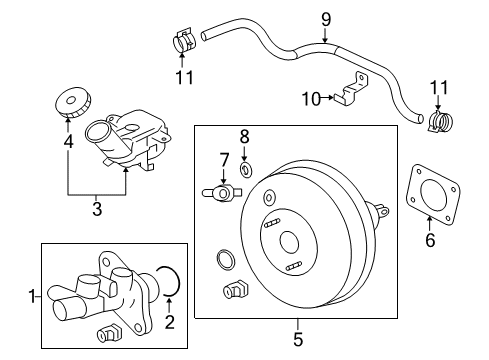 2017 Mitsubishi Outlander Dash Panel Components Diagram 2