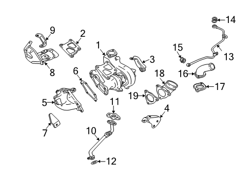 2008 Mitsubishi Lancer Turbocharger