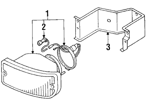 1991 Mitsubishi Eclipse Fog Lamps