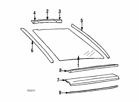 1984 Mitsubishi Starion Lift Gate