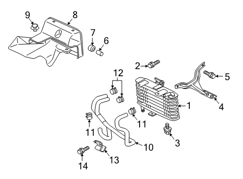 2011 Mitsubishi Lancer Air Duct Diagram for 2920A193
