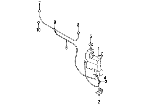1998 Mitsubishi Eclipse Wipers Diagram 3