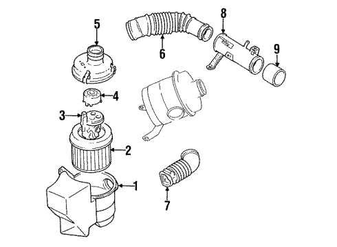 1990 Mitsubishi Mighty Max Filters