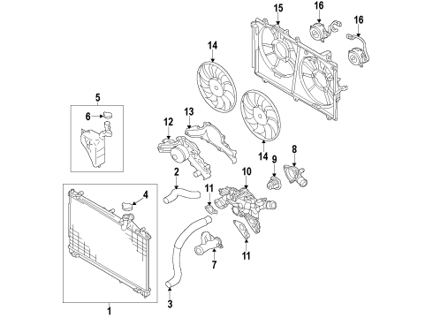 2017 Mitsubishi Outlander Cooling System