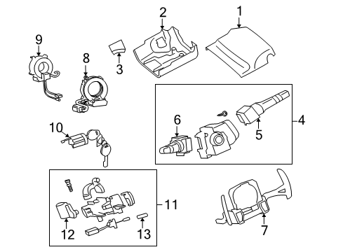 2013 Mitsubishi Lancer Switches Diagram 2