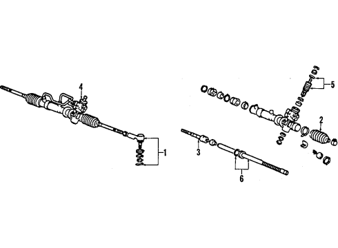 1987 Mitsubishi Galant P/S Pump & Hoses