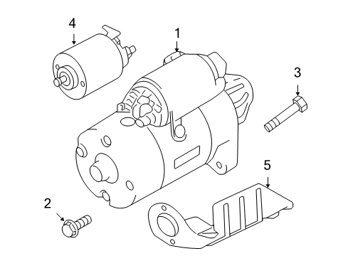 2006 Mitsubishi Eclipse Starter Diagram 2