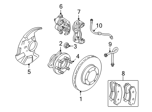 2006 Mitsubishi Raider Anti-Lock Brakes