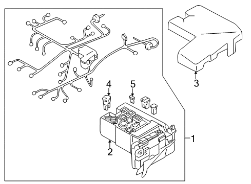 2003 Mitsubishi Galant Electrical Components