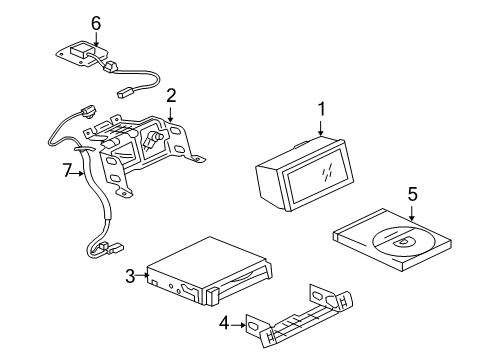 2011 Mitsubishi Endeavor Navigation System