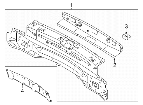 2024 Mitsubishi Outlander Rear Body