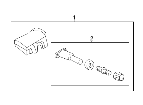 2014 Mitsubishi Mirage Tire Pressure Monitoring
