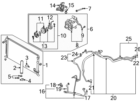 2014 Mitsubishi Lancer Air Conditioner Diagram 2