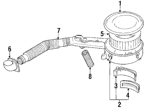 1984 Mitsubishi Montero Filters
