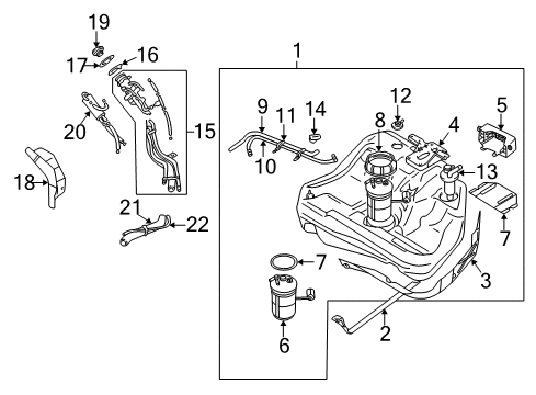 2003 Mitsubishi Galant Fuel Supply