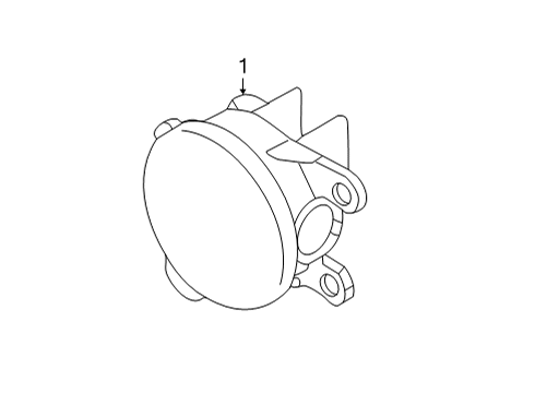 2024 Mitsubishi Outlander Fog Lamps