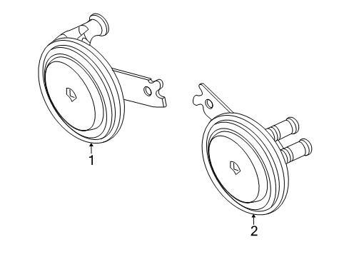 2012 Mitsubishi Outlander Anti-Theft Components