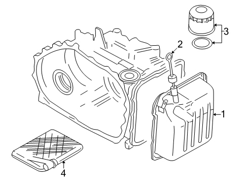 2003 Mitsubishi Galant Transaxle Parts