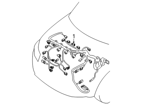 2024 Mitsubishi Outlander Wiring Harness