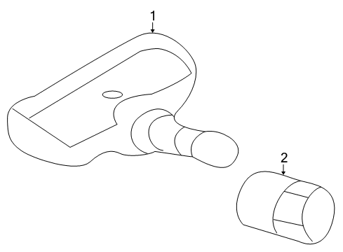 2012 Mitsubishi Outlander Tire Pressure Monitoring