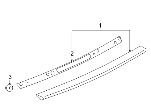 2011 Mitsubishi Galant Rear Spoiler