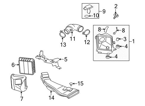 2012 Mitsubishi Outlander Filters Diagram 2