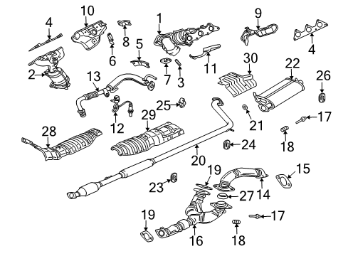 2006 Mitsubishi Galant Upper Cover, Driver Side Diagram for MN119380