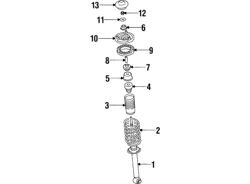 2000 Mitsubishi Diamante Shocks & Components